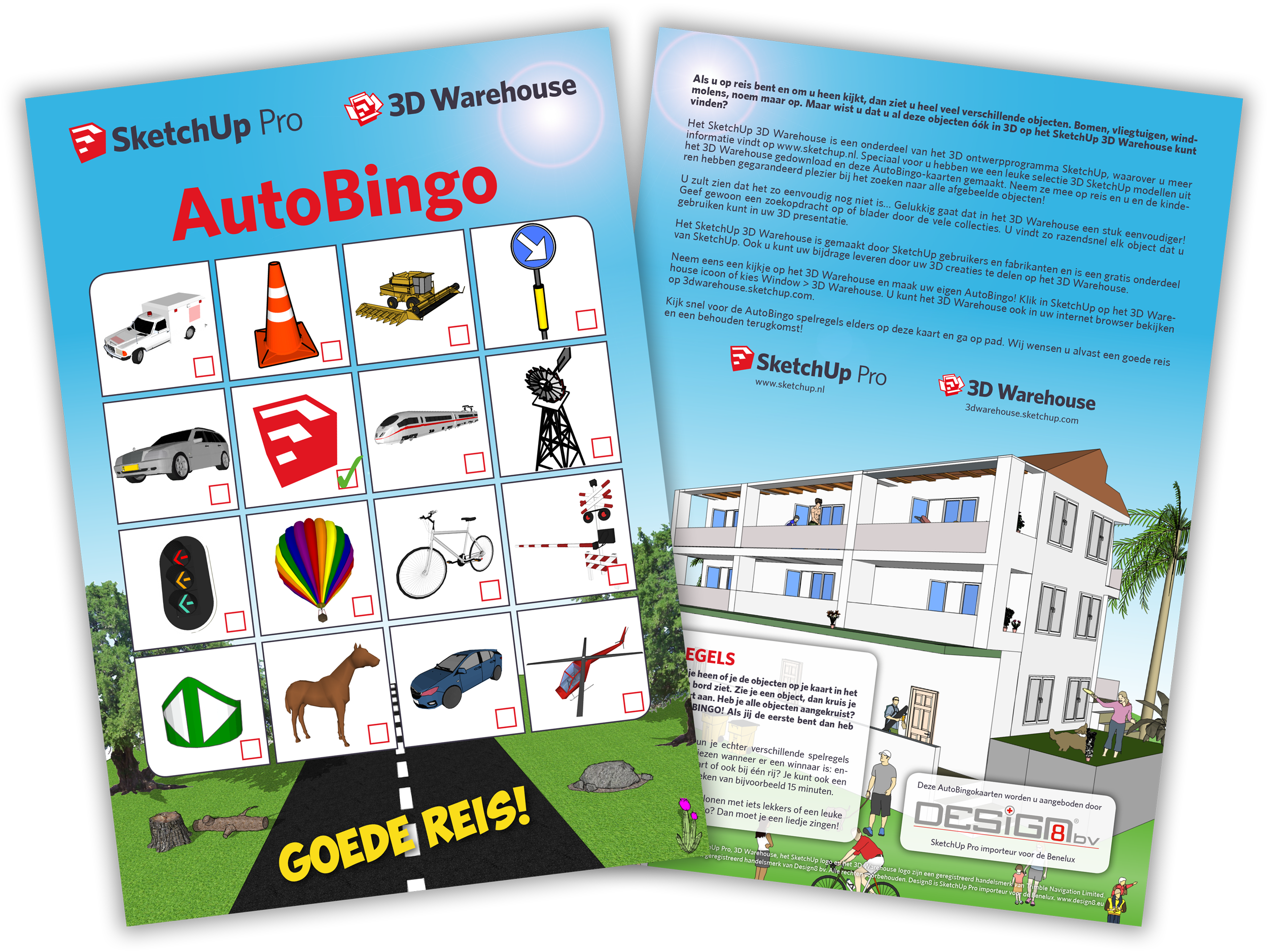 SketchUp 3D Warehouse AutoBingo