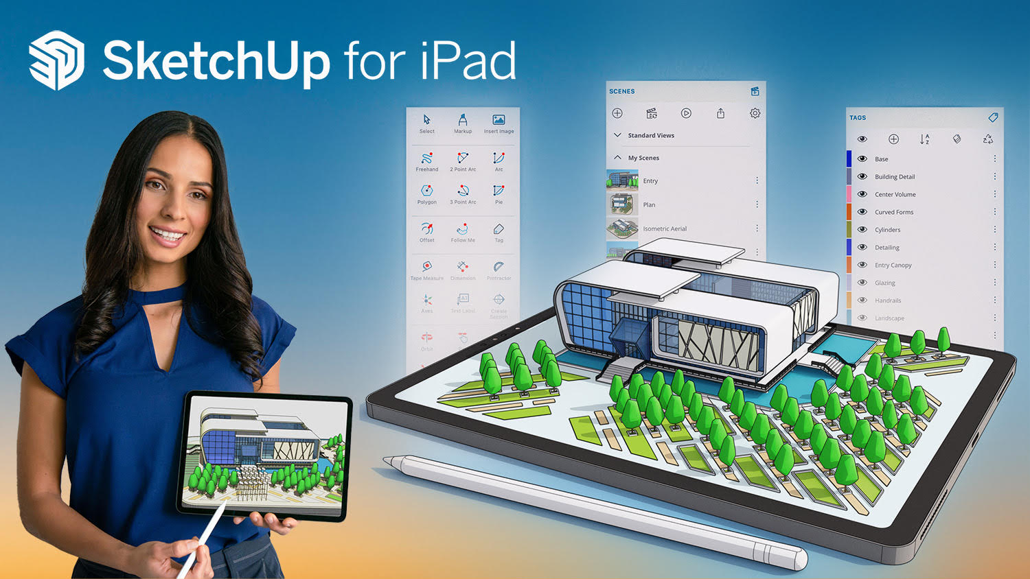 Maak kennis met SketchUp for iPad