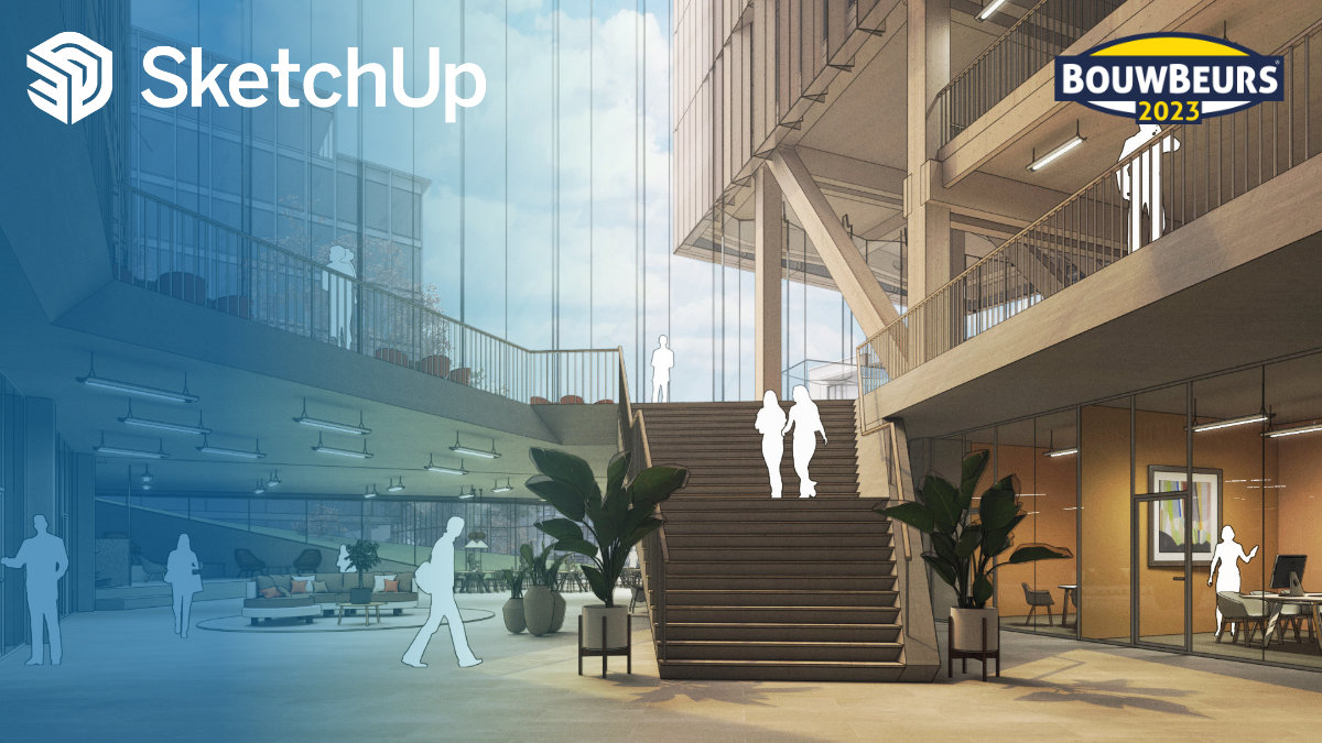Bezoek de Bouwbeurs 2023 gratis met SketchUp