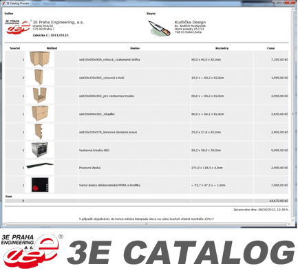 3e catalog
