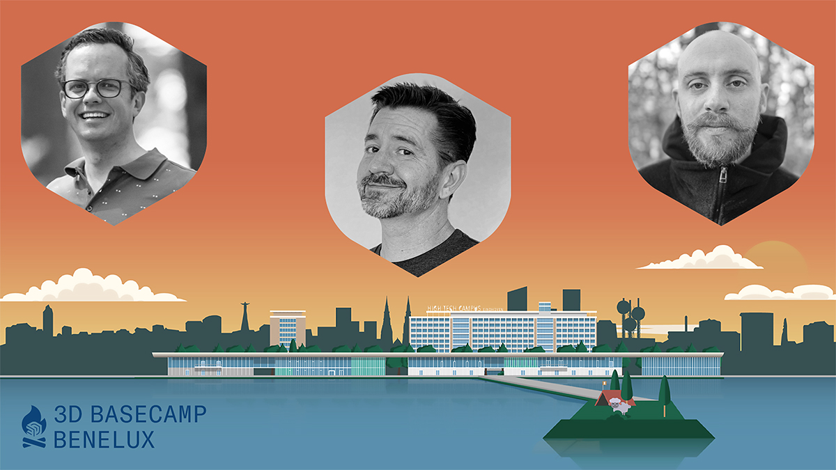 De eerste sprekers van 3D Basecamp 2023